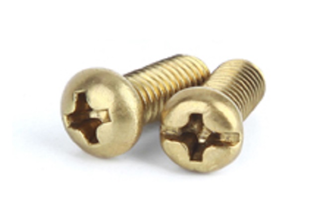 Copper cross recessed pan head screws 